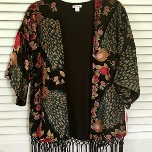 Beautiful Peacock Kimono